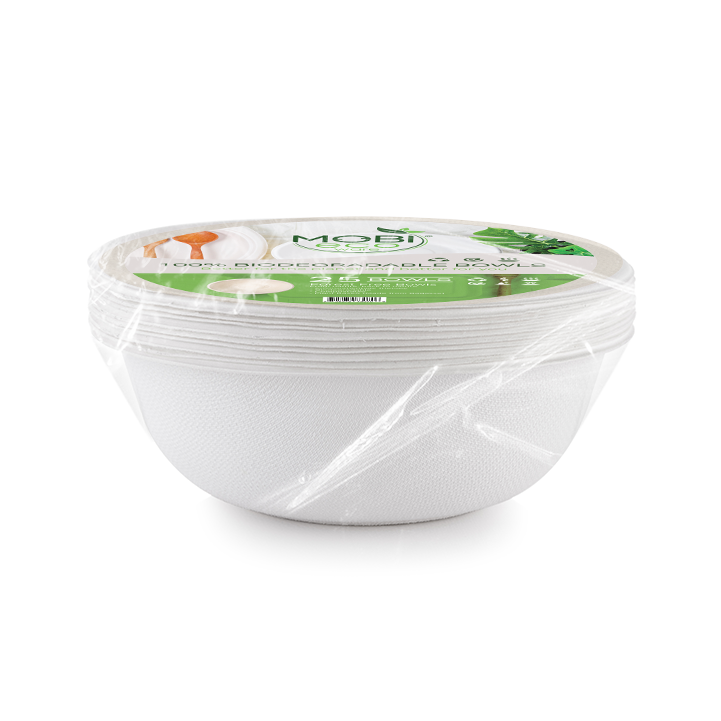 Mobi Ecoware 100% biodegradable and Compostable 20oz Bowls